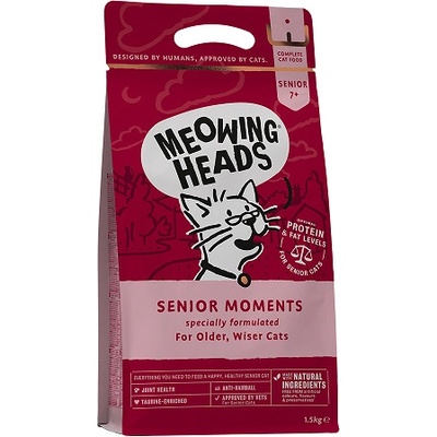 MEOWING HEADS Senior Moments 1,5 kg