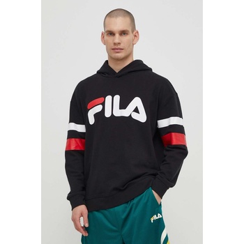 Fila Суичър Fila Luohe в черно с качулка с принт FAM0675 (FAM0675)