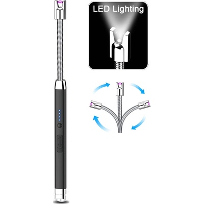 Handy 603 plazmový USB s LED svetlom čierny