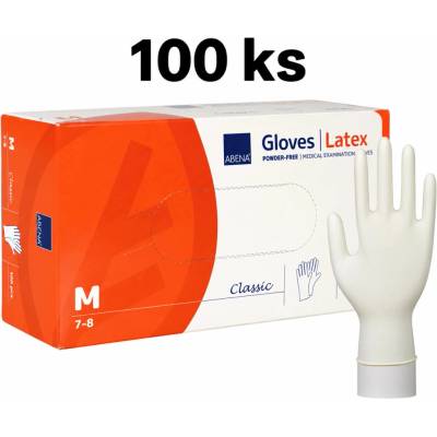 WIMEX Latexové Bílé nepudrované 100 ks