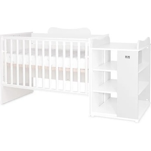 Lorelli Комбинирано легло за бебе Lorelli Multi 5в1 бяло (10150570024A)