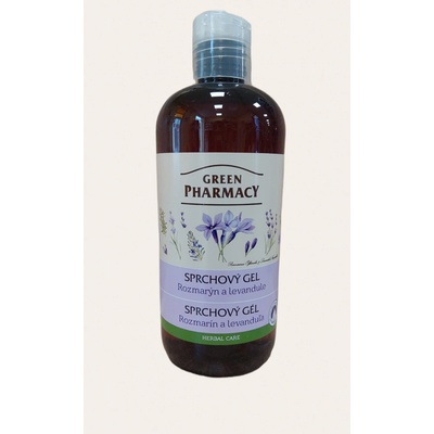 Green Pharmacy Rozmarín a levandule sprchový gél 500 ml