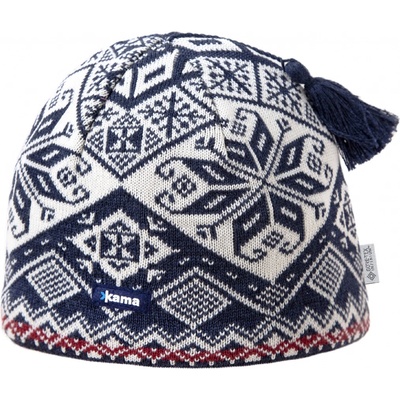 Kama merino čepice AW61 Tmavě modrá