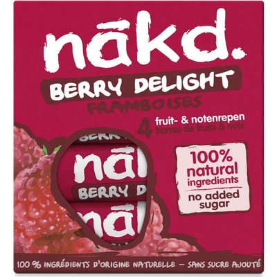 Nakd Berry Delight 4 x 35 g – Zboží Mobilmania