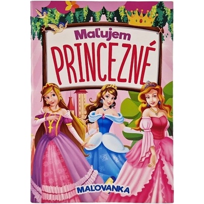 FONI-BOOK Maľujem princezné omaľovánka 944989