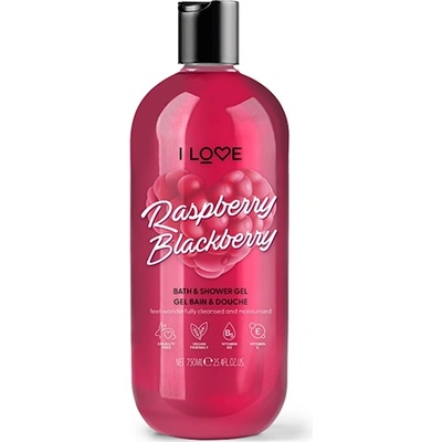 I Love Cosmetics Raspberry & Blackberry душ гел унисекс 750 мл