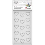 TITANUM Craft-Fun Series white heart Titanum crystals (24SL0329)