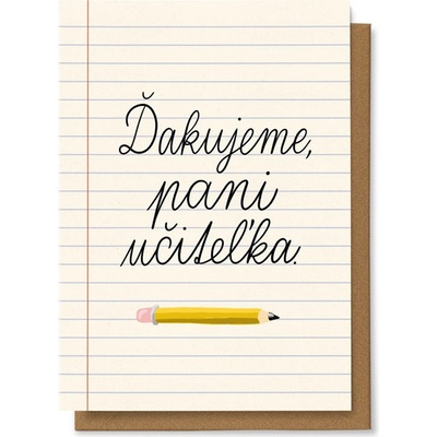 Chaukiss Ďakujeme, pani učitel'ka.