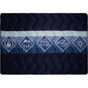 Wave Hawaii Завивка Wave hawaii Multifunc Outdoor Blanket D2 Blanket - Dunkelblau - размер 200 x 140 cm (558-0330-0111)