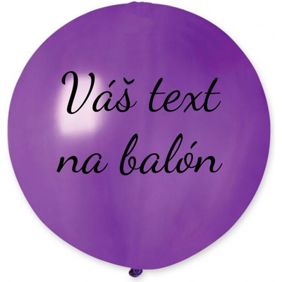 Personal Svet balonku Balón s textem Fialový 80 cm