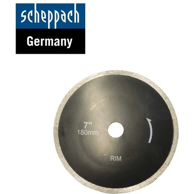 Scheppach Диамантен диск за мокро рязане Ф 180 / Scheppach 3906705050 / (SCH 3906705050)