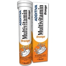 Additiva Multivitamín + minerál Pomeranč 20 šumivých tablet