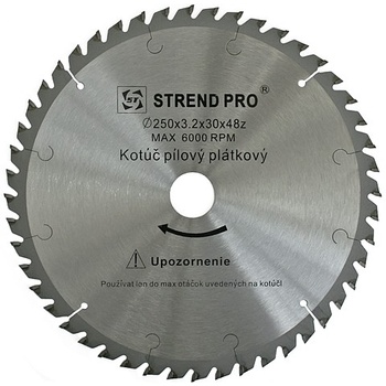 Strend Pro SuperSaw NWS Pílový kotúč s plátkami na drevo 160x2,5x20 z48