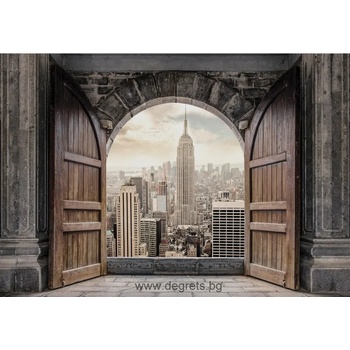 Image 1 of Фототапет Вход към Ню Йорк 3d xl