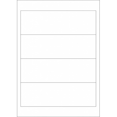 Print etikety 192x61mm biele