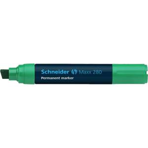Schneider Алкохолен маркер, 4-12 мм, изрязан, SCHNEIDER "Maxx 280", зелен 128004 (128004)