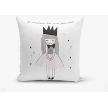 Minimalist Cushion Covers Je Noudrais Etre Une Princesse 45 x 45 cm