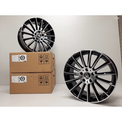 CARMANI 17 8x18 5x112 ET43 black polished