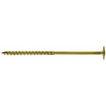 Uncanny Brand Wood liner with torx collar galvanized yellow 8*60mm t40