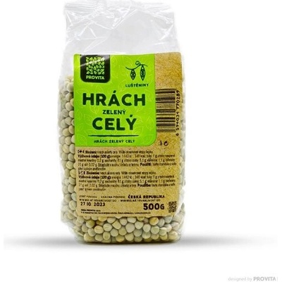 Provita Hrach zelený celý 0,5 kg