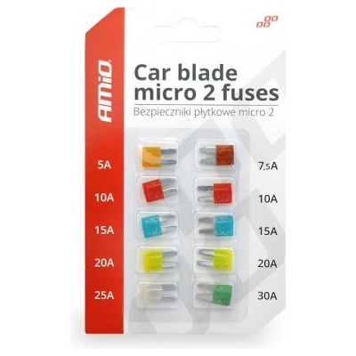 AMiO Autopoistky MICRO 2 blister 10ks