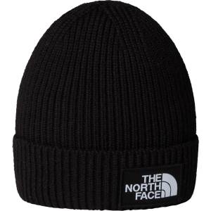 The North Face Детска зимна шапка (beanie) The north face Kid's TNF Logo Box Cuffed Beanie - TNF Black - размер One Size (904-4518-0511)