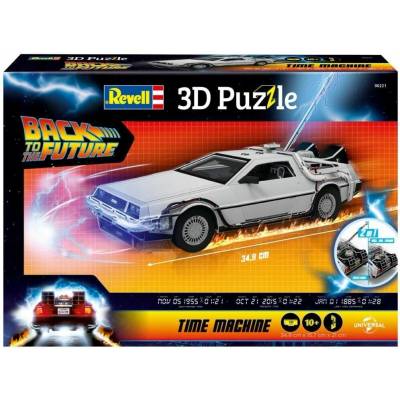 Revell 3D Puzzle Návrat do budoucnosti DeLorean, 157 ks