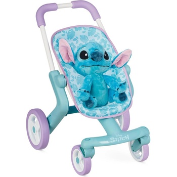Image 1 of Smoby Игрален комплект Smoby - Количка за кукли с плюшена играчка Stitch (7600251225)