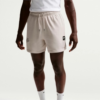 Nike Мъжки къси панталони Nike Air BB Fleece Short Shorts - Light Bone / Black (012-4614-0211)