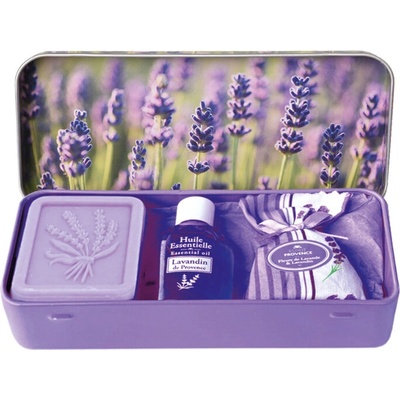 Esprit Provence Levanduľa mydlo 60 g + esenciálny olej 12 ml darčeková sada