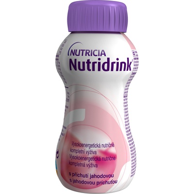 NUTRIDRINK jahoda 4 x 200 ml