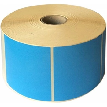 ZINTA Самозалепващи TH етикети ZINTA 58х43 mm, 1000 eт. /ролка, сини (58X43X1000-TH-BLUE)