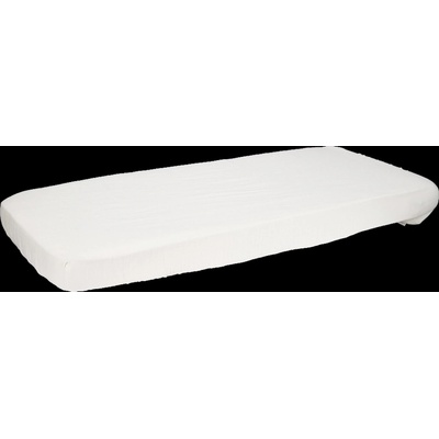 Little Dutch prostěradlo napínací mušelín Soft White 40x80