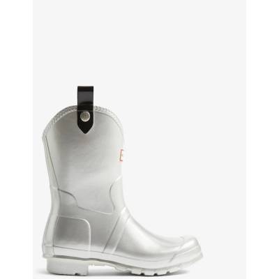 Hunter Hunter Cowboy Boot Ld61 - Metalic Silver