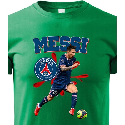 Dětské tričko Lionel Messi ZelenáCanvas Dětské tričko Bezvatriko.cz 2378