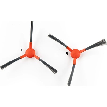 Image 1 of Diplomat Комплект ъглови четки Diplomat - за Robbo S1, сиви/оранжеви (1005973)