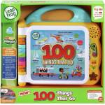 VTech Интерактивна образователна книжка Vtech - 100 неща, които се движат (на английски език) (V614843) - baby