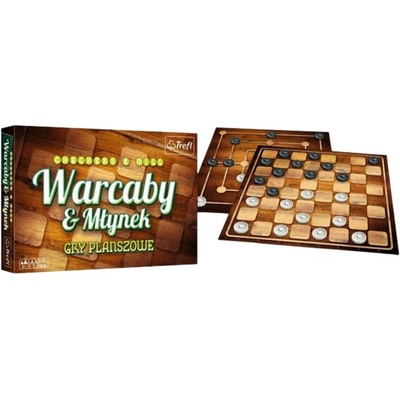 mamido Stolová hra dáma a mlyn Trefl 01681