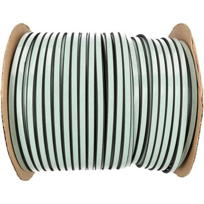 Samolepiace tesnenie 12x10 mm okenné dvere d 100 m čierne