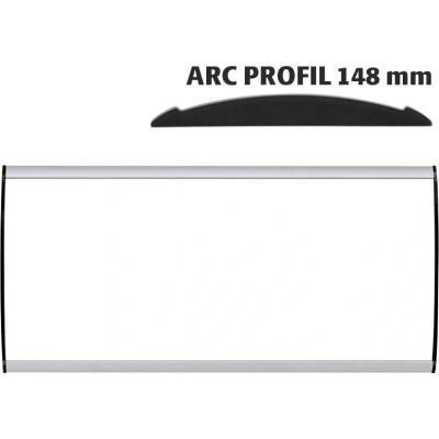 A-Z Reklama CZ Orientační nástěnná tabulka 148 × 350 mm - Arc Profil – kód UDS148NB35
