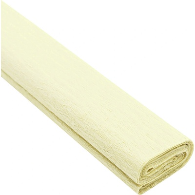 Krepový papier JUNIOR 200x50 cm - krémový 02