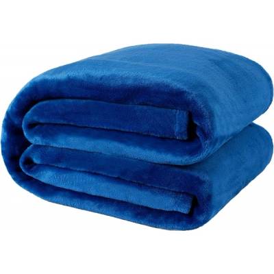 ОДЕЯЛО МИКРОФИБЪР ХИТ 200x210см СИНЬО (OD9003_200/210)