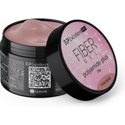 Excellent Pro Fiber gel Polyamide Plus pure beige15g