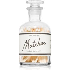 Paddywax Matches White Glass кибритени клечки 75 бр