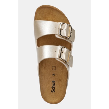 Scholl Чехли Scholl JOSEPHINE в златисто F321662329 (F321662329)