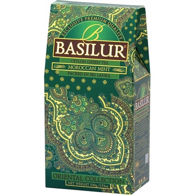 Basilur Marocká mäta zelený cejlónsky sypaný čaj s mätou 100 g