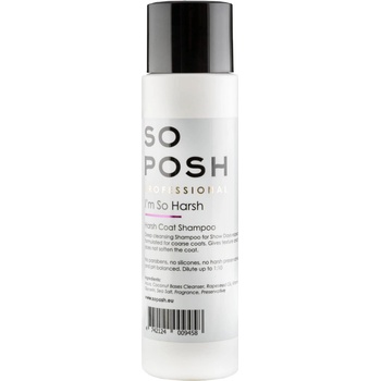 SO POSH Šampon pro hrubou srst 250 ml