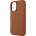 FIXED Калъфи за телефон FIXED MagLeather с поддръжка на MagSafe за Apple iPhone 16, кафяв FIXLM-1400-BRW (FIXLM-1400-BRW)