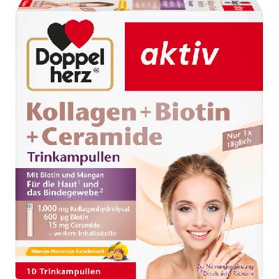 Doppelherz aktiv Kollagen + Biotin + Ceramide - 10 ампули