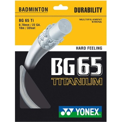 Yonex Multipack 3ks BG 65 Ti 10 m